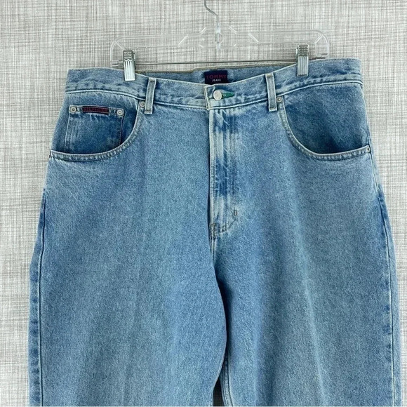 1999 Vintage Tommy hilfiger mens size 38 x 32 freedom jeans y2k 1069 - Picture 6 of 11
